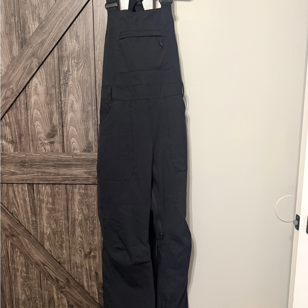 Burton Black Womens snow bibs